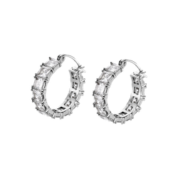 Pendientes Aro Acero Lotus Style Mujer LS2571-4/1 Circonitas