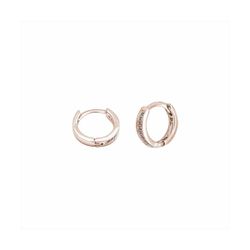 Pendientes Aro Plata Rose E07755PP Aro Con Circonitas