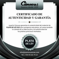 Marea Woman Silber Creolen Grünes Gold Zirkone 18kt D02001 / AO Gold