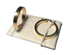 Pendientes Aros Oro 18kts 24mm Lisos 0207-24L