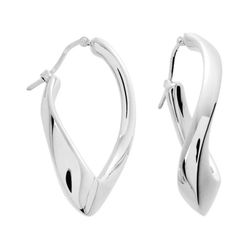 Pendientes Aros Oro Blanco 18kts Masviel (18)5597.11G