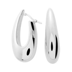 Pendientes Aros Oro Blanco 18kts Masviel (18)5597.4G
