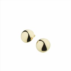 Bronze Earrings 2.2cm Sovrani J9651 Round Gold Brass