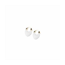 Pendientes Bronce 3,5cm Sovrani J10648 Piedras Blancas Latón