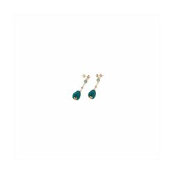 Bronze Earrings 5cm Sovrani J10119 Clemence Brass