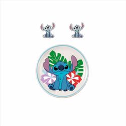 Pendientes Stitch Bronce BC0015P Stitch/Bandeja Disney