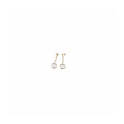 Pendientes Bronce Dorado Sovrani Mujer J11567 Colgante Perlas 5cm