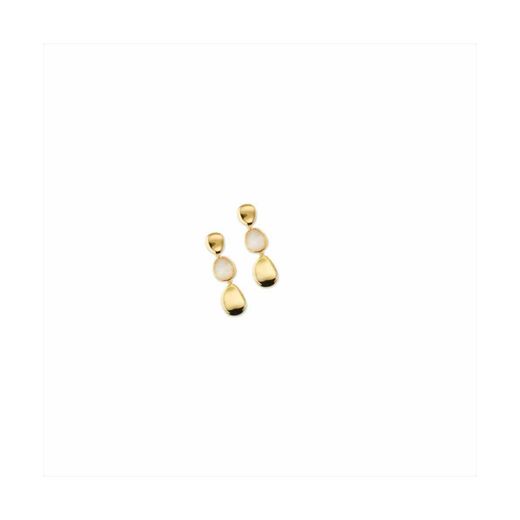 Pendientes Bronce Dorado Sovrani Mujer J11807 Perlas 4,50cm