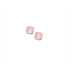 Pendientes Bronce Dorado Sovrani Mujer J12270 Ojo De Gato Rosa 1,50cm