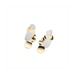 Pendientes Bronce Dorado Sovrani Mujer J12297 Circonitas 6,00cm