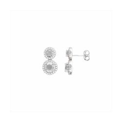 Pendientes Bronce Mujer E26179 Circonitas