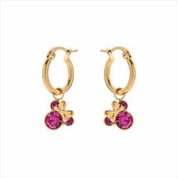 Pendientes Disney Acero Dorado ST0007PD Aro Minnie