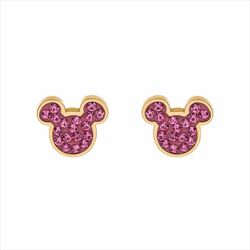 Disney guld stål øreringe ST0023PD Mickey