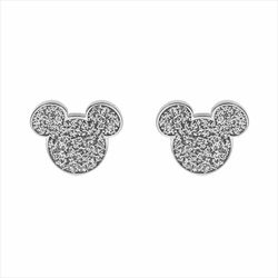Pendientes Disney Acero ST0035P Mickey Glitter Disney
