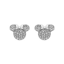 Pendientes Disney Plata AG0010P1 Minnie Circonitas