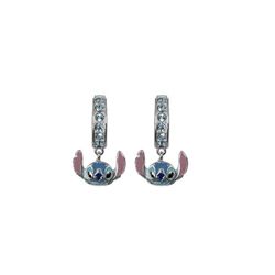 Arracades Disney Plata AG0086P Stitch Pedres