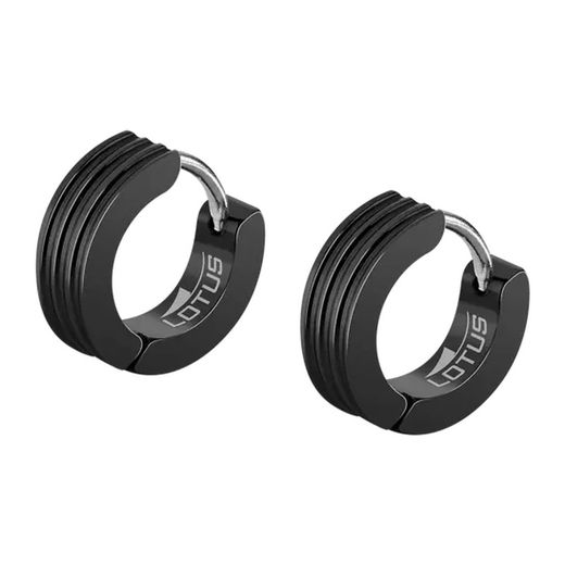 Boucles d'oreilles Lotus Style pour hommes LS2154-4/2 noir