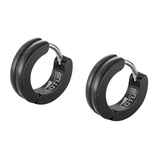 Pendientes Lotus Style Hombre LS2156-4/2 Negro