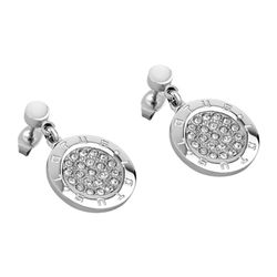 Brincos femininos estilo Lotus LS1751-4/1 aço