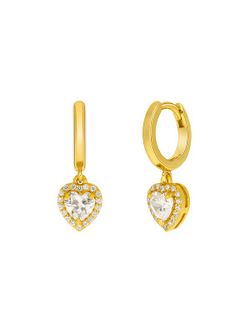 Marea Damen-Ohrringe D03201/AP Golden Silber