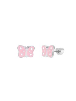 Pendientes Marea Nińa Plata D04001/AD Unicornio Blanco Multicolor