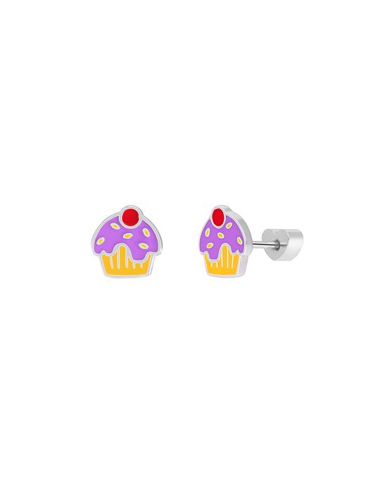 Pendientes Marea Nińa Plata D04001/AY Bizcocho Multicolor