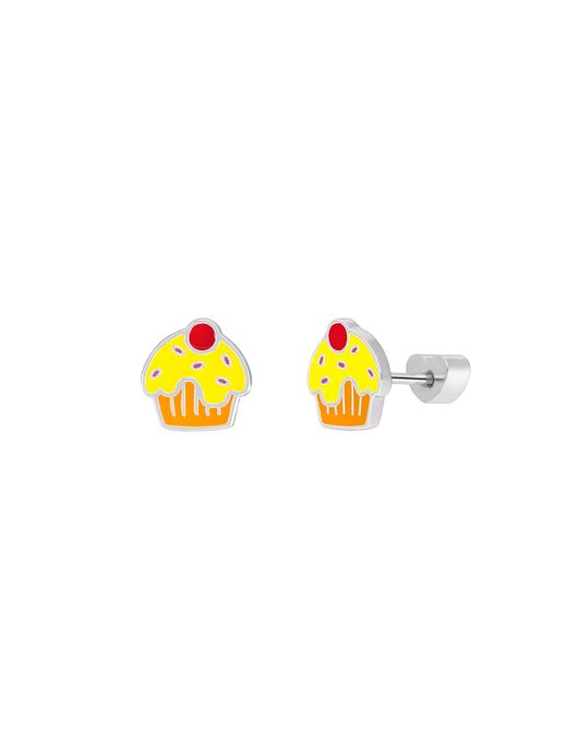 Pendientes Marea Nińa Plata D04001/AZ Bizcocho Multicolor