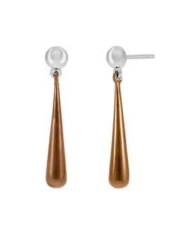 Pendientes Marea Plata D03201/BI Colgante Gota Escarlata