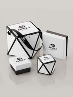 Pendientes Marea Plata D03801/AT Doble Aro Circonitas
