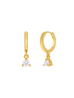 Pendientes Marea Plata D03801/AV Aros Circonita