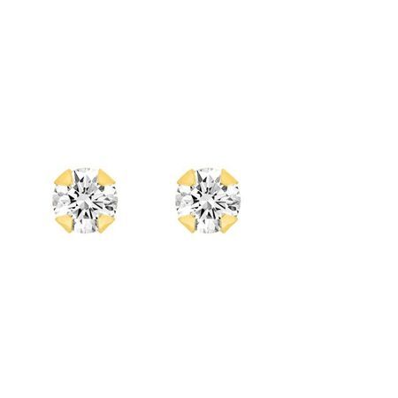 Pendientes Metal Chapado En Oro Argyor MRM Mujer (CH)135420.1 Circonitas