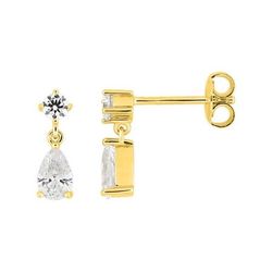 Pendientes Metal Chapado En Oro Argyor MRM Mujer (CH)135514.1 Colgante Circonitas