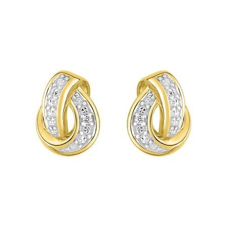 Pendientes Metal Chapado En Oro Argyor MRM Mujer (CH)135638.1 Círculos C. Circonitas