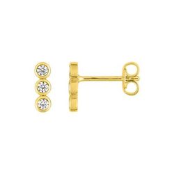 Pendientes Metal Chapado En Oro Argyor MRM Mujer (CH)135745.1 Circonitas