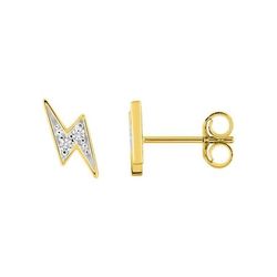 Pendientes Metal Chapado En Oro Argyor MRM Mujer (CH)135788.1 Rayo C. Circonitas