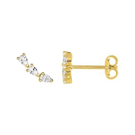 Pendientes Metal Chapado En Oro Argyor MRM Mujer (CH)135906.1 Circonitas