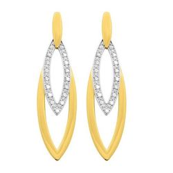 Pendientes Metal Chapado En Oro Argyor MRM Mujer (CH)135985.1 Óvalos C. Circonitas