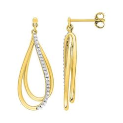 Pendientes Metal Chapado En Oro Argyor MRM Mujer (CH)BSWA133Z Colgante Calado C. Circonitas