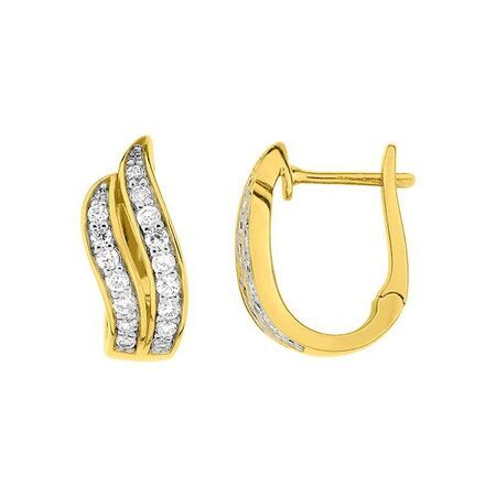 Pendientes Metal Chapado En Oro Argyor MRM Mujer (CH)BSWD69Z Aro C. Circonitas