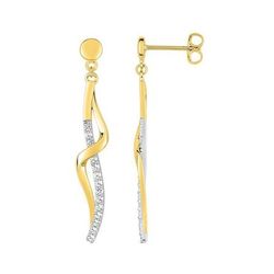Pendientes Metal Chapado En Oro Argyor MRM Mujer (CH)BSWF68Z Colgante Entorchado C. Circonitas