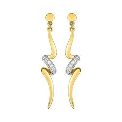 Pendientes Metal Chapado En Oro Argyor MRM Mujer (CH)BSWG25Z Colgante Entorchado C. Circonitas