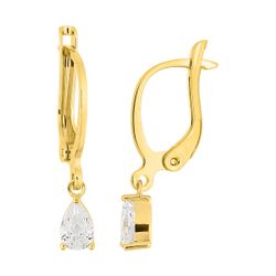 Pendientes Metal Chapado Oro Argyor MRM (CH)135114.1 Colgante Circonita