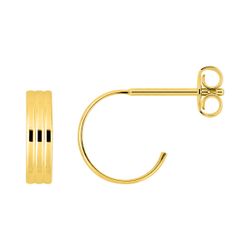 Pendientes Metal Chapado Oro Argyor MRM (CH)135650 Medio Aro