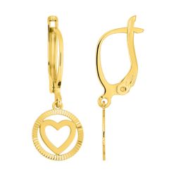 Pendientes Metal Chapado Oro Argyor MRM (CH)135810 Colgante Corazón