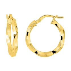 Pendientes Metal Chapado Oro Argyor Mujer (CH)135A52 Aro Entorchado