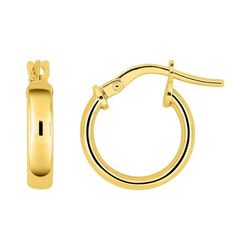 Pendientes Metal Chapado Oro Argyor Mujer (CH)135A54 Aro Liso