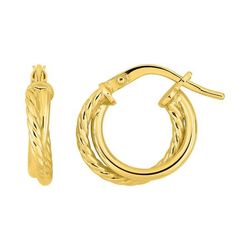 Pendientes Metal Chapado Oro Argyor Mujer (CH)135A66 Aro