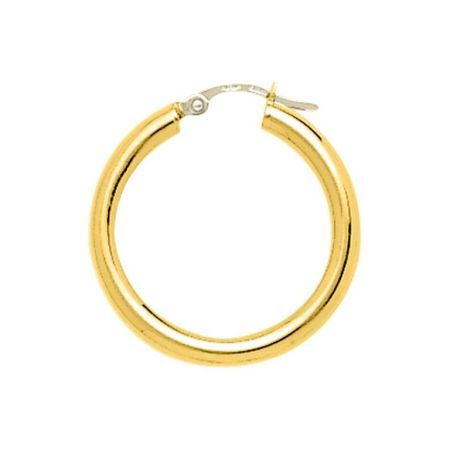 Pendientes Oro 18krs Argyor MRM Mujer (18)2502 Aro liso En Brillo