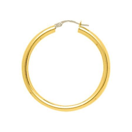 Pendientes Oro 18krs Argyor MRM Mujer (18)2504 Aro liso En Brillo