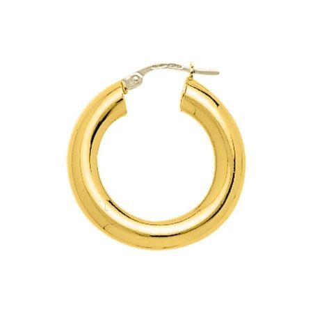Pendientes Oro 18Kts Argyor MRM Mujer (18)2511 Aro liso En Brillo